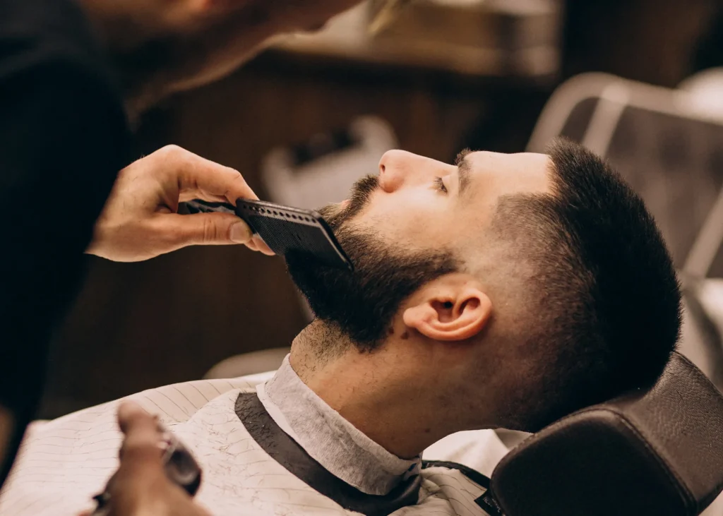 Technique de coiffure homme professionnelle